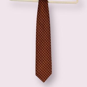 Jhane Barnes Silk Necktie HANDMADE 58"‎